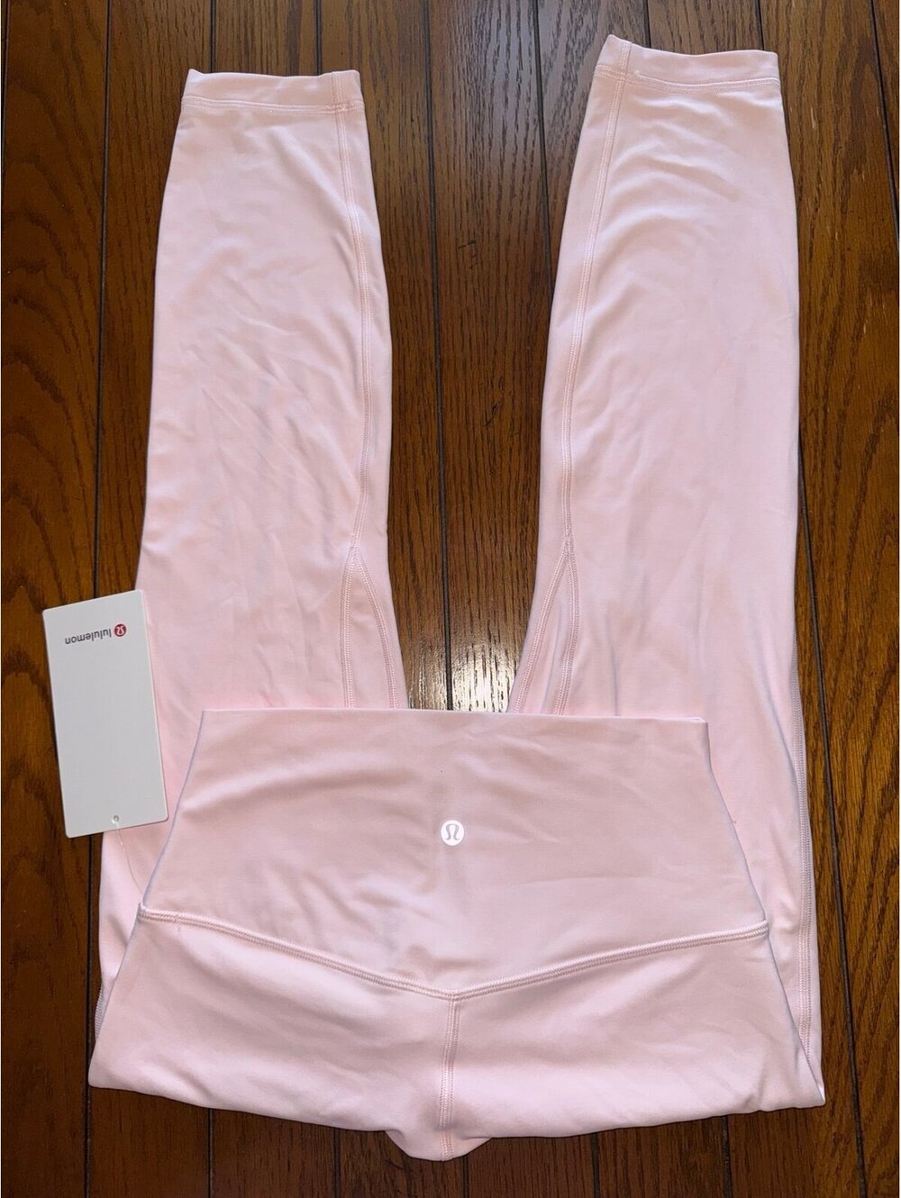 Lululemon Align No Line High-Rise 25” Pink Pearl Size 6 NWT